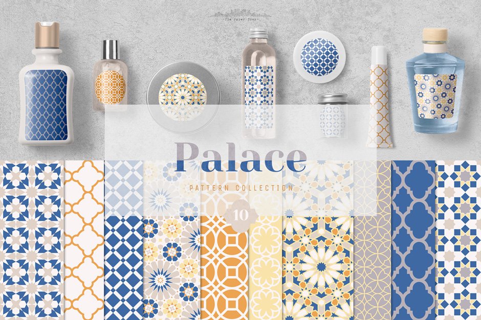 Seamless Moroccan Mosaic Patterns