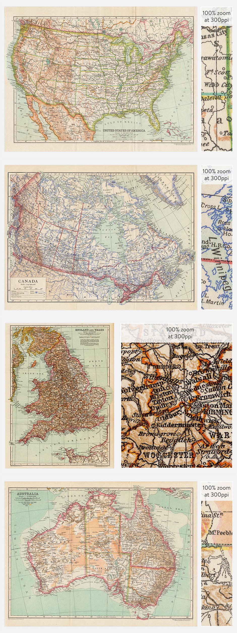 Antique Maps Vol. 2
