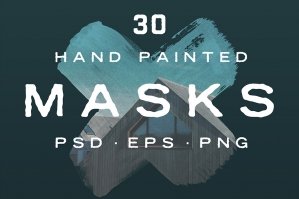 Hand Painted Masks Vol. 2