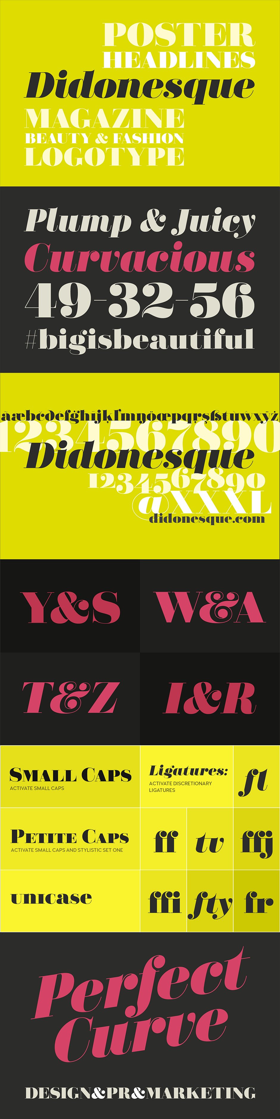 Didonesque Poster Font