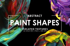 Abstract Paint Shapes