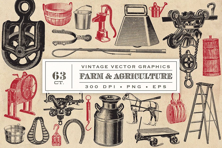 Vector Farm & Agriculture Graphics