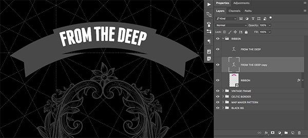 From the Deep Playing Card Design
