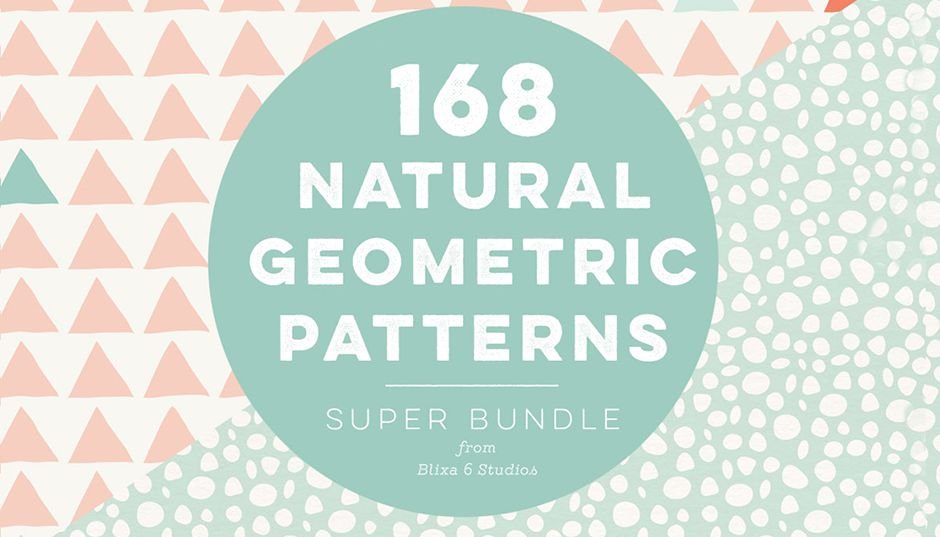 168 Natural Geometric Patterns