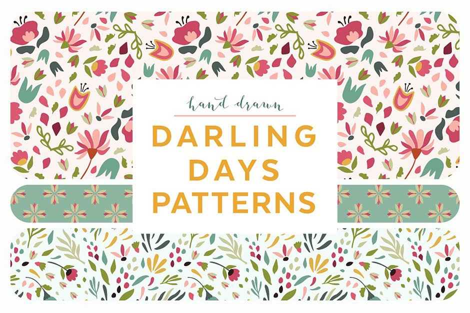 Darling Days Floral Patterns