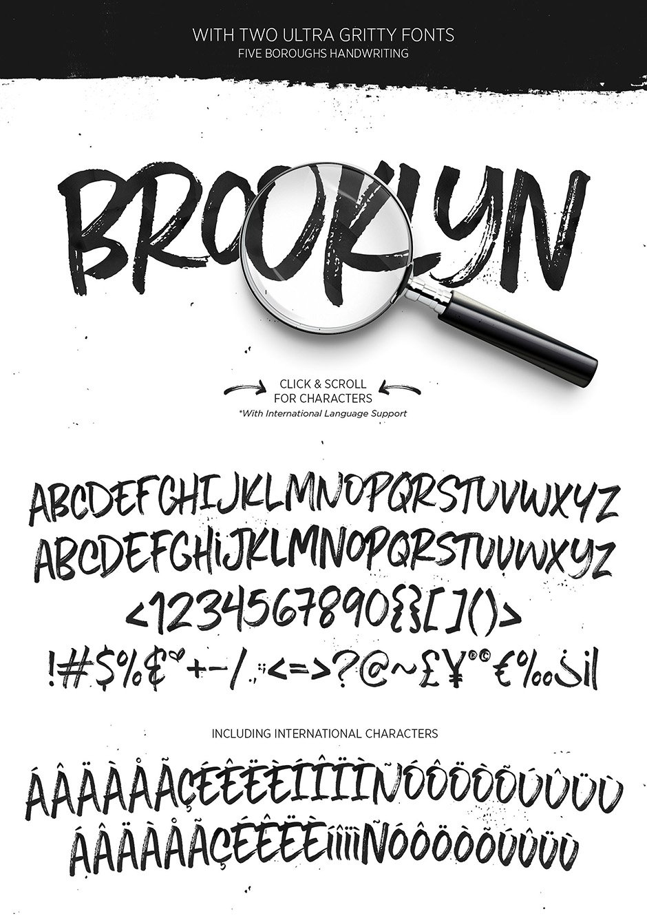 Five Boroughs Brush Font Family