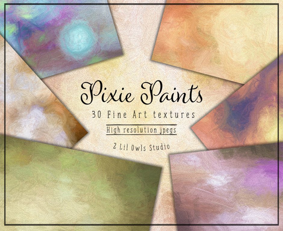 Pixie Paints Fine Art Textures