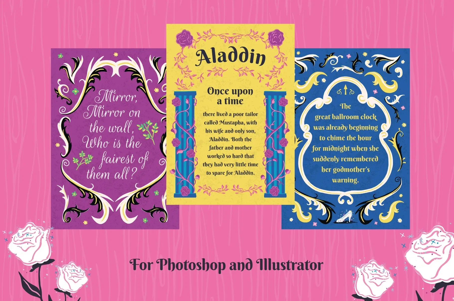 Fairytale Frames and Illustrations