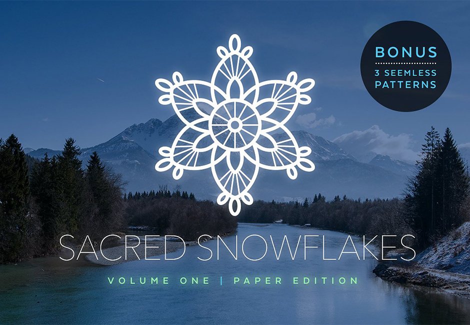 Sacred Snowflakes Vector Set Vol. 1