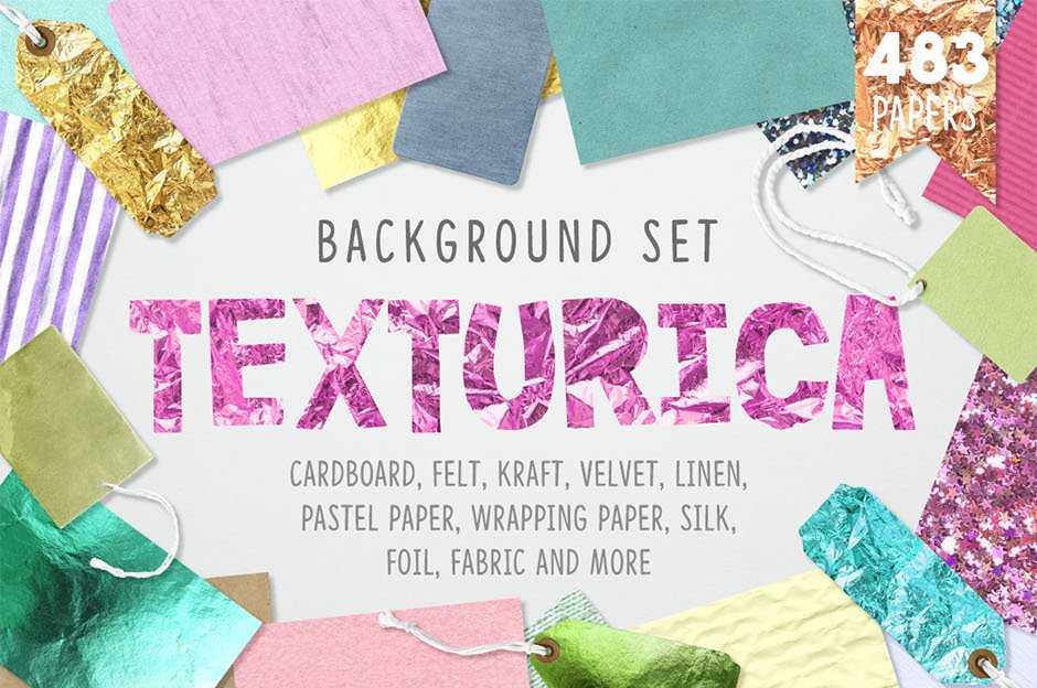 Texturica: Texture Backgrounds Set