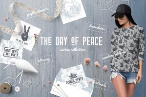 The Day of Peace Vector Collection