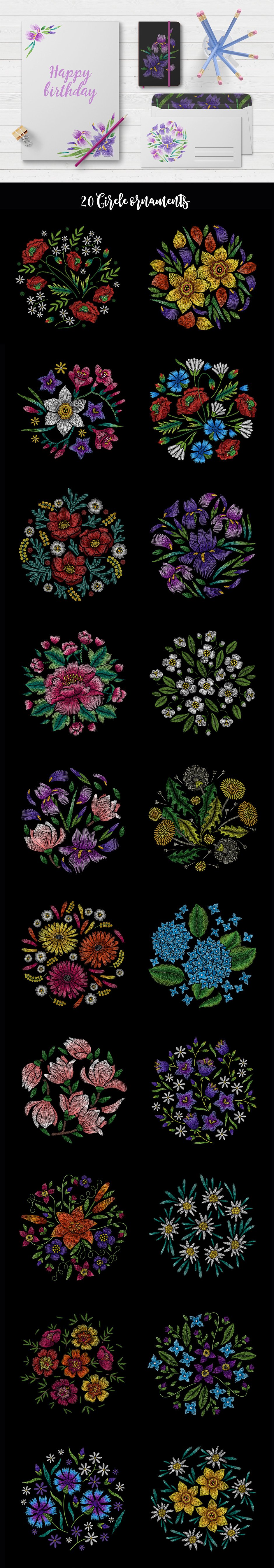 embroidery elements