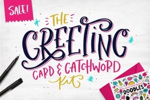 The Greetings Card & Catchword Kit