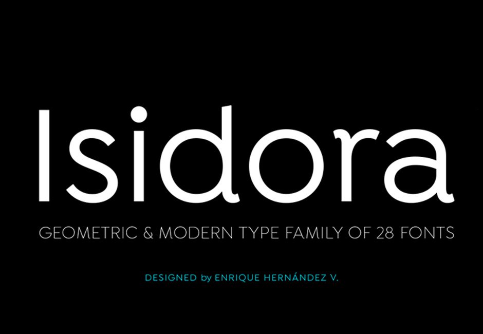 isidora font