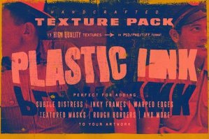 Plastic Ink Texture Pack