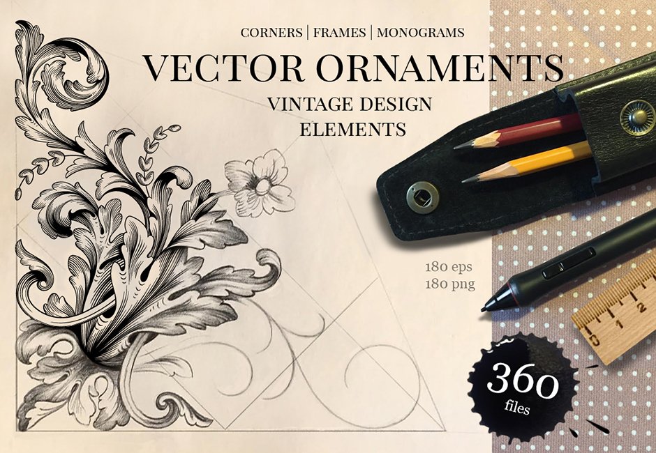 vector ornaments