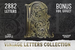 Vintage Letters Collection