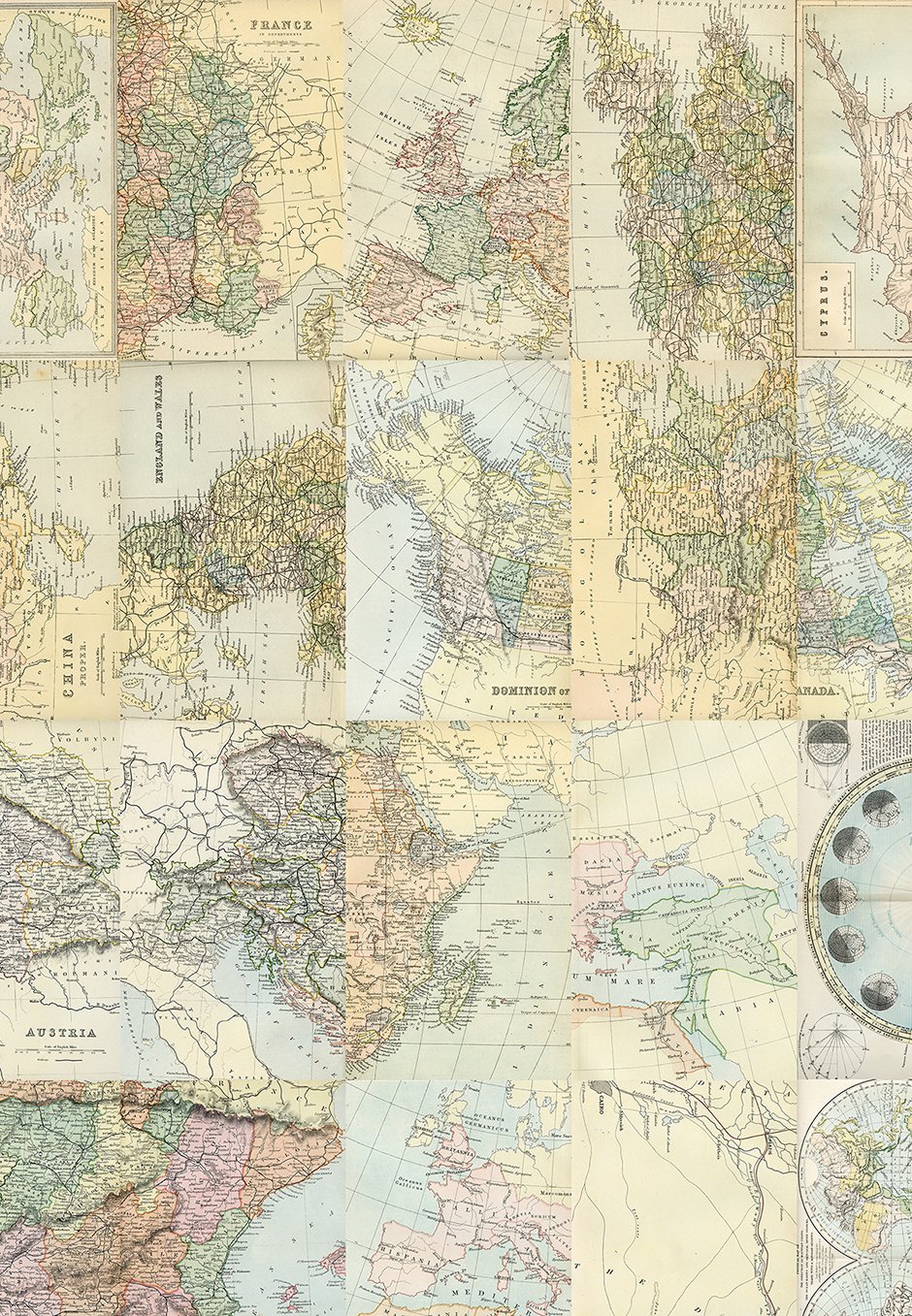 vintage maps