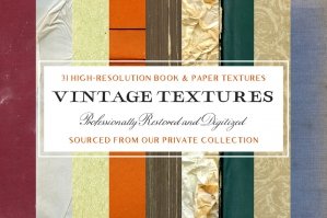 31 Vintage Book Paper Textures