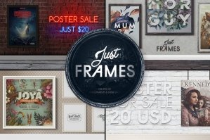Just Frames - Frame Mockups