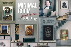 Minimal Room - Frame Mockups
