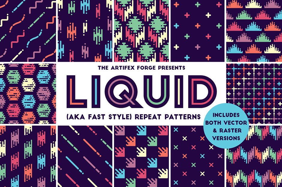 Liquid Repeat Patterns