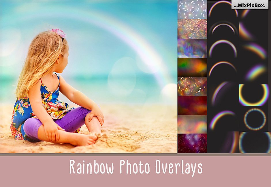 rainbow overlay
