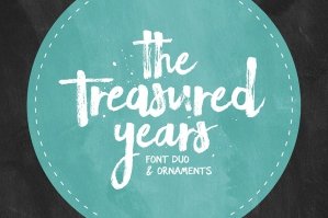 The Treasured Years Font Duo + Bonus
