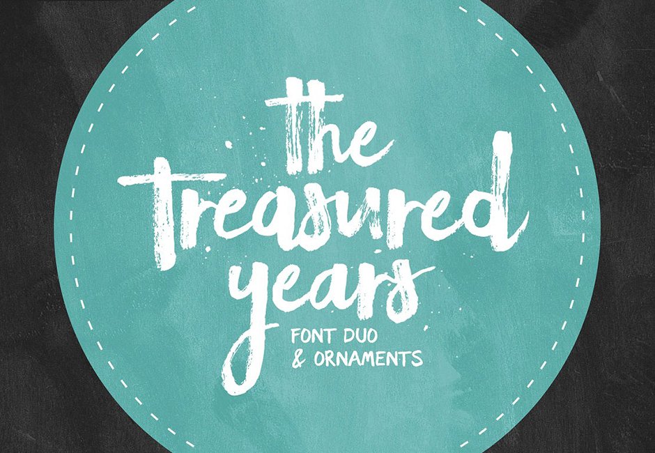 The Treasured Years Font