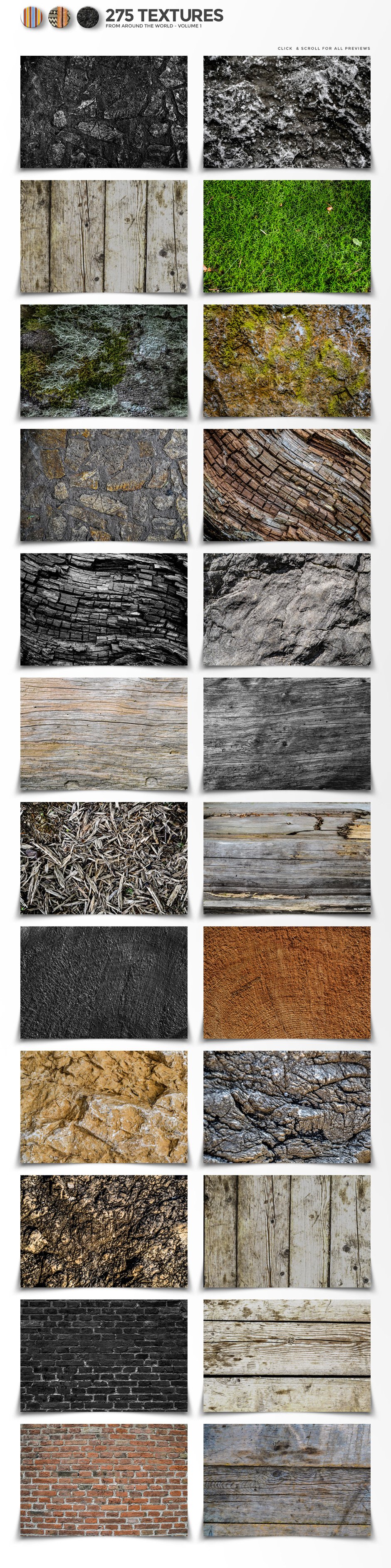275 World Textures From Around The Globe