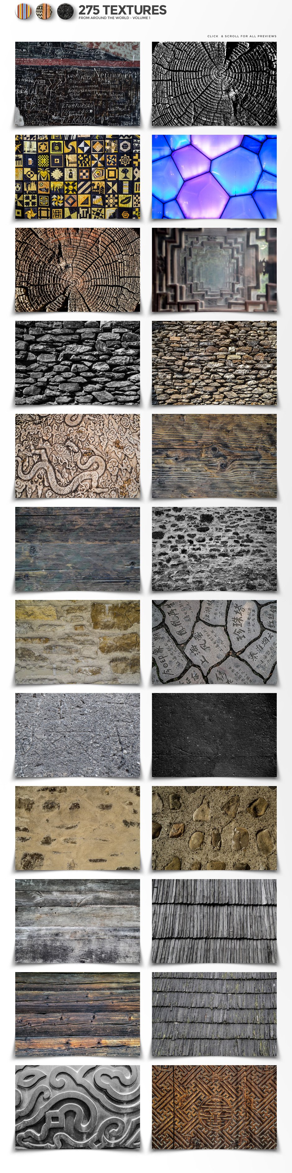 275 World Textures From Around The Globe