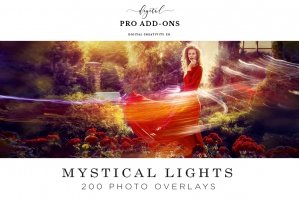 Mystical Lights: 200 Photo Overlays