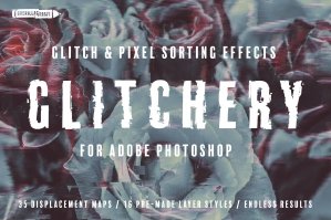 Glitchery for Adobe Photoshop