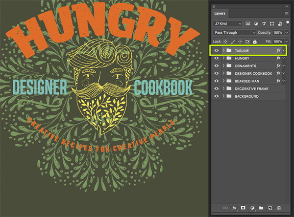 Design a Healthy Cookbook Cover in Photoshop!