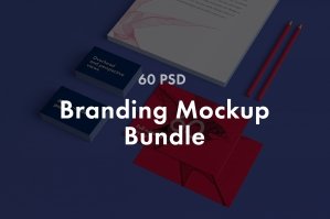 60 .PSD Branding Mockup Bundle