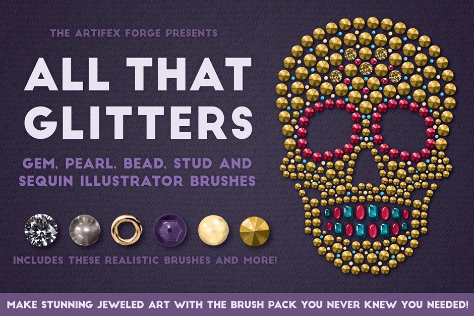 All That Glitters: Vector Glitter Brushes