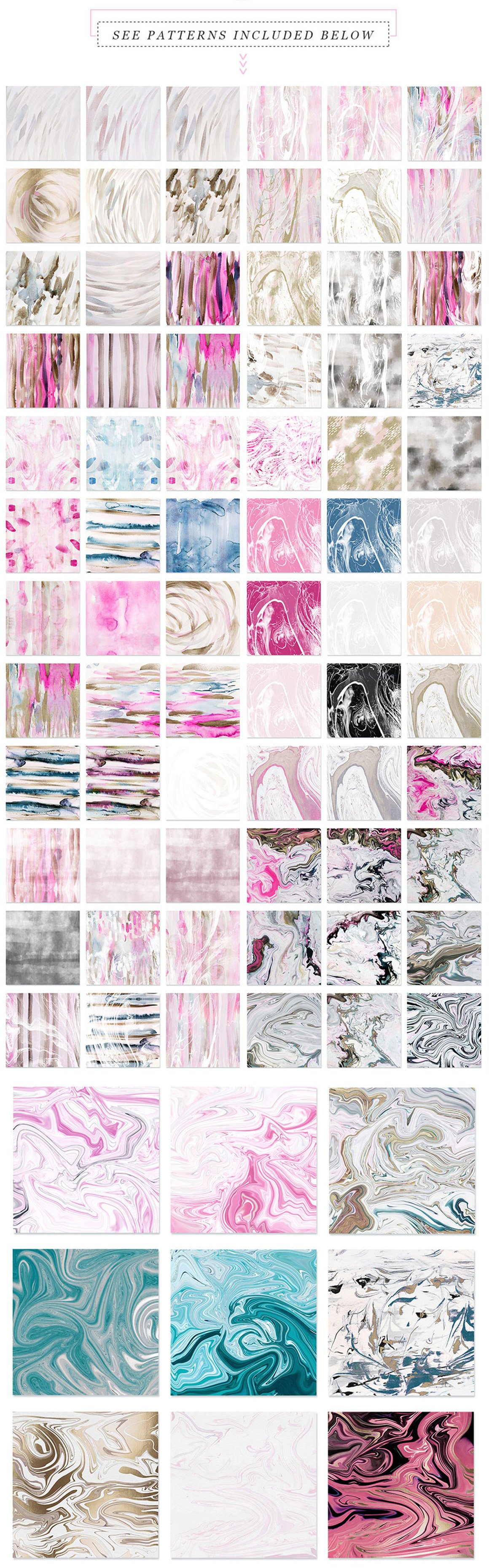 Modern Fluid & More Texture Background Collection