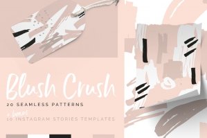 Blush Crush Patterns & Templates