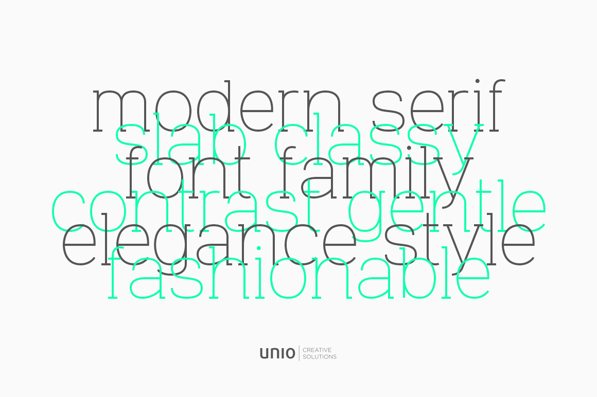 Venice Serif - Font Family