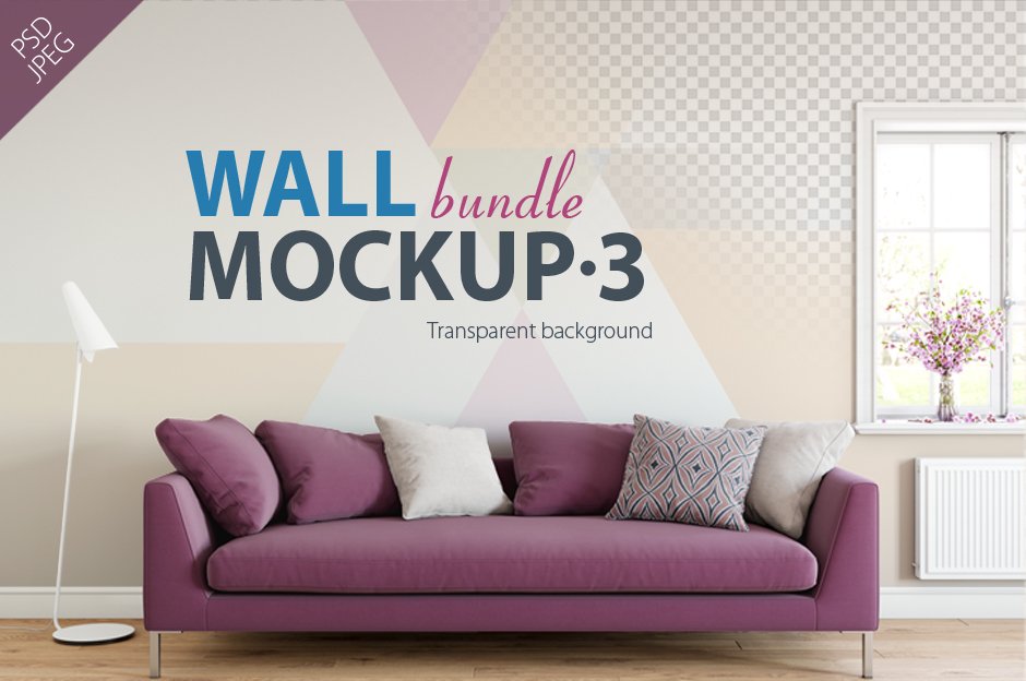 Wall Mockups - Vol. 3