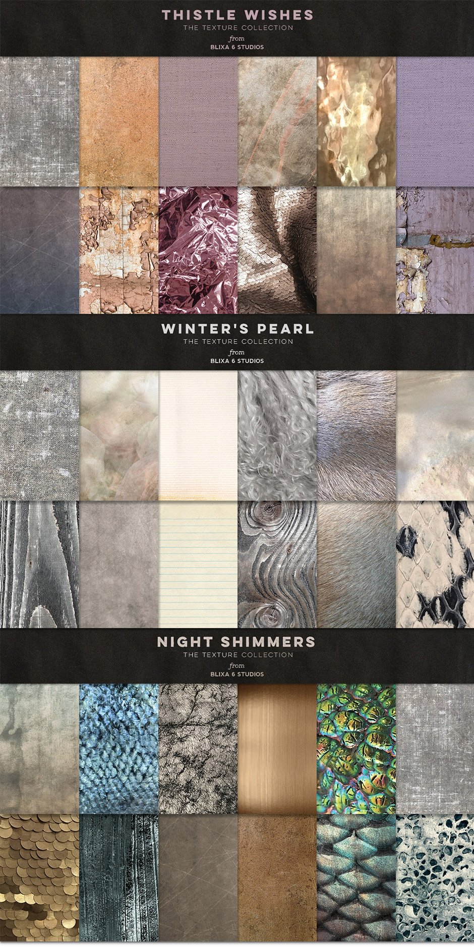 36 Winter's Hebrides Textures