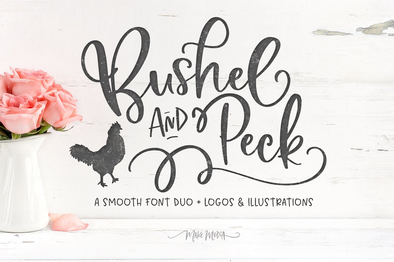 Bushel and Peck Fonts and Logos
