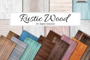 Rustic Wood Digital Paper