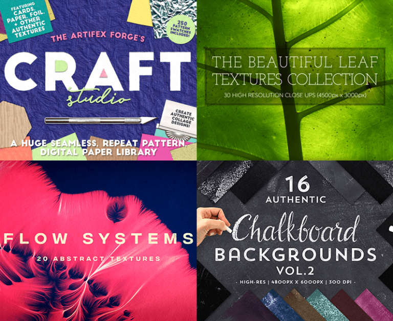 Totally Extensive Textures and Patterns Bundle - Design Cuts