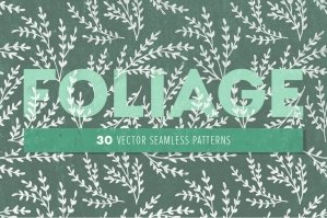 30 Leafy Foliage Patterns