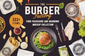 The Burger Factory Scene & Mock-up Creator