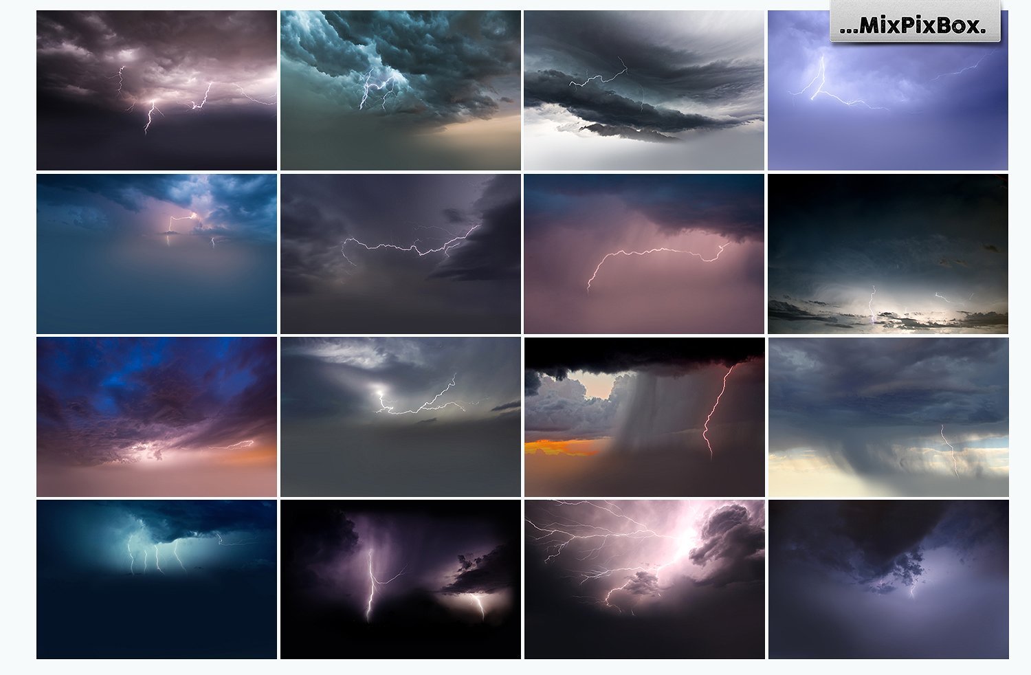 Lightning Photo Overlays