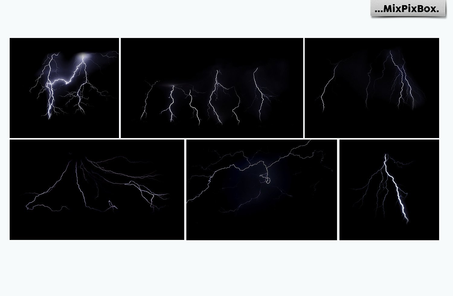 Lightning Photo Overlays