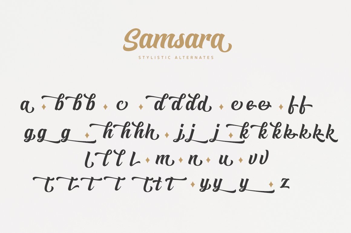 Samsara Typeface