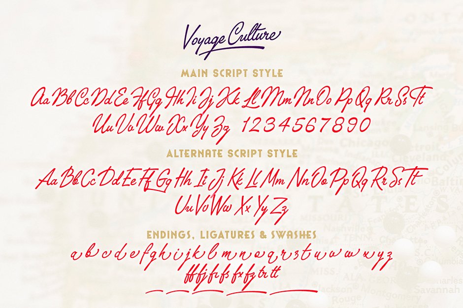 The Voyage Culture Font Duo